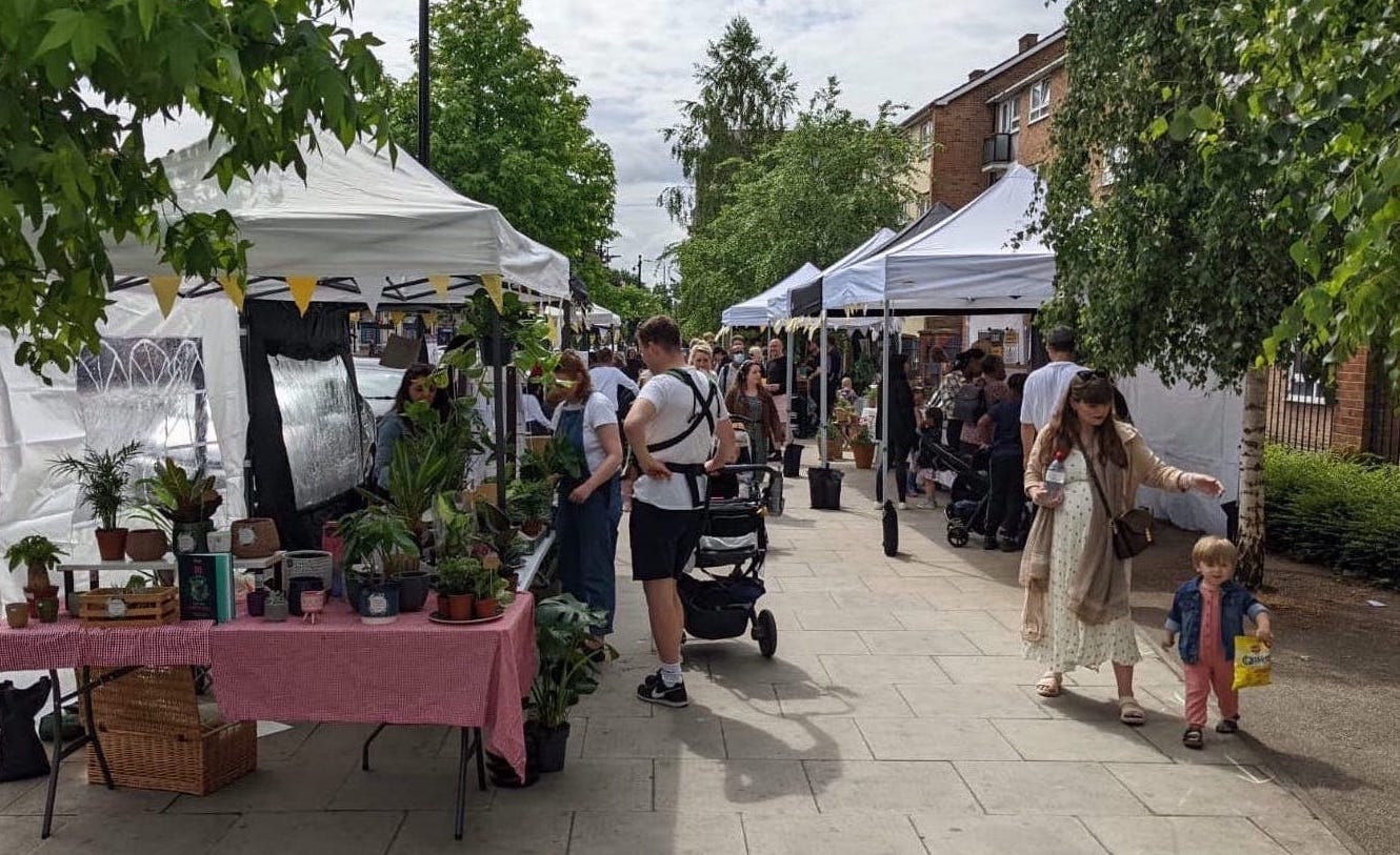 The Forest MANOR PARK MARKET Activating the local high street to